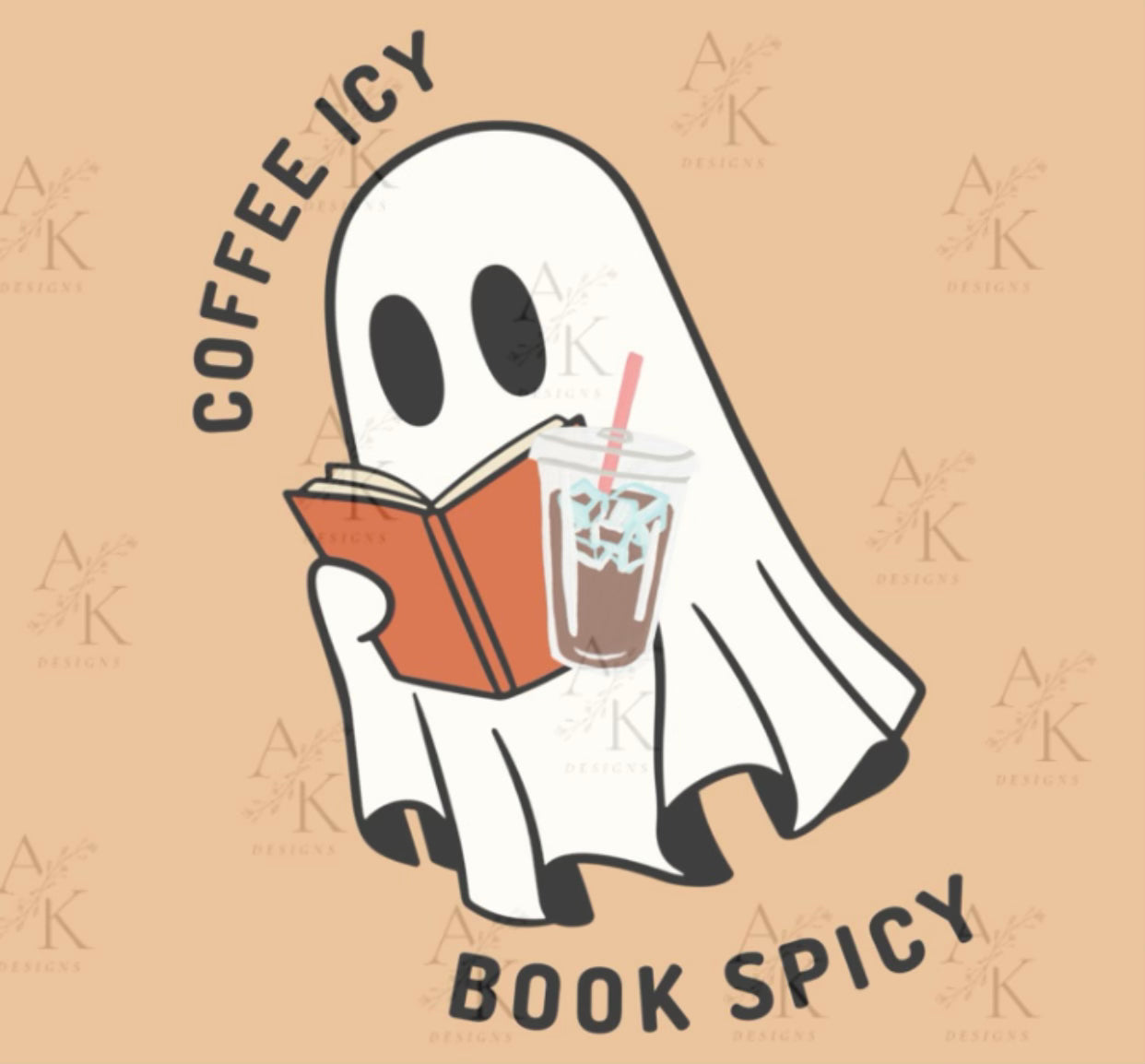 Spread some spooky cheer with our adorable 'We're ghosting you' stickers! 👻